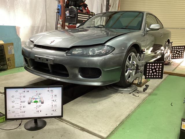 シルビア スペックＲ　Ｖパッケージ　スペックＲ　★希少ノーマル車両　Ｖパッケージ　６速マニュアル　ターボ　３Ｄ計測アライメント測定済　ノーマルマフラー　キーレスキー　純正アルミホイール　ＨＩＤ　ナビゲーション　　オーバーホールプラン（59枚目）