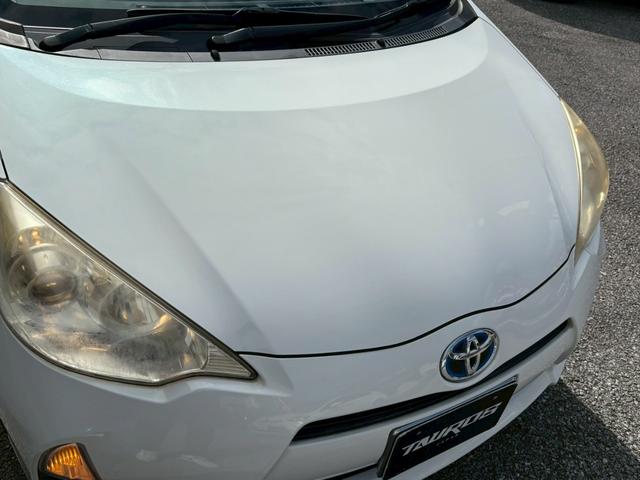 アクア Ｇ　中期型／ユーザー買取車／純正ＳＤナビ／ブルートゥース接続／バックカメラ／純正ドライブレコーダー／ＥＴＣ車載器／プッシュスタート／スマートキー／フルフラット／キーレスエントリー（36枚目）