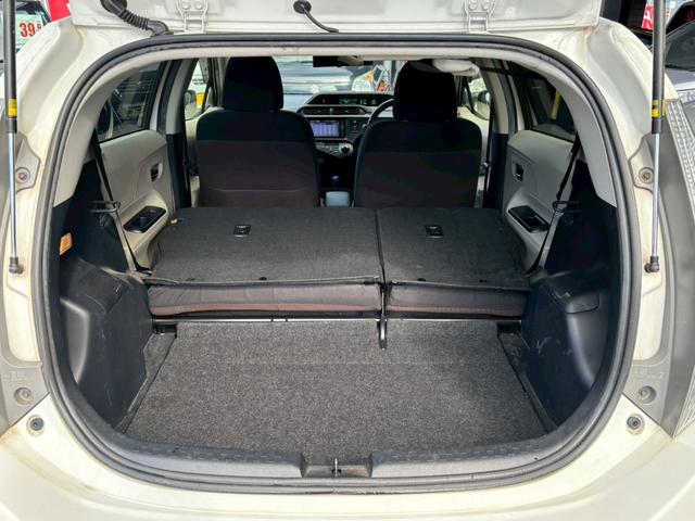アクア Ｇ　中期型／ユーザー買取車／純正ＳＤナビ／ブルートゥース接続／バックカメラ／純正ドライブレコーダー／ＥＴＣ車載器／プッシュスタート／スマートキー／フルフラット／キーレスエントリー（68枚目）