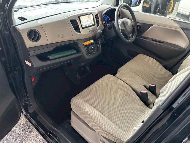 ワゴンR FX ユーザー買取車/クラリオン製ナビ/ブルートゥース接続/キーレスエントリー/フルフラット/電動格納ミラー/AACエアコン/レベライザー/パワーウィンドウ(57枚目)