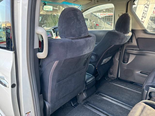 ヴェルファイア ２．４Ｚ　ユーザー買取車／後席モニター／障害物センサー／両側電動スライドドア／イクリプス製ナビ／ブルートゥース接続／バックカメラ／ＥＴＣ車載器／プッシュスタート／スマートキー／ＨＩＤヘッドライト／３列目シート（72枚目）