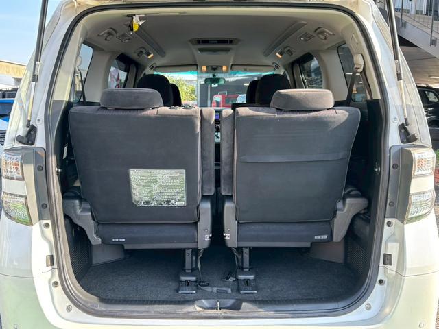 ヴェルファイア ２．４Ｚ　ユーザー買取車／後席モニター／障害物センサー／両側電動スライドドア／イクリプス製ナビ／ブルートゥース接続／バックカメラ／ＥＴＣ車載器／プッシュスタート／スマートキー／ＨＩＤヘッドライト／３列目シート（79枚目）