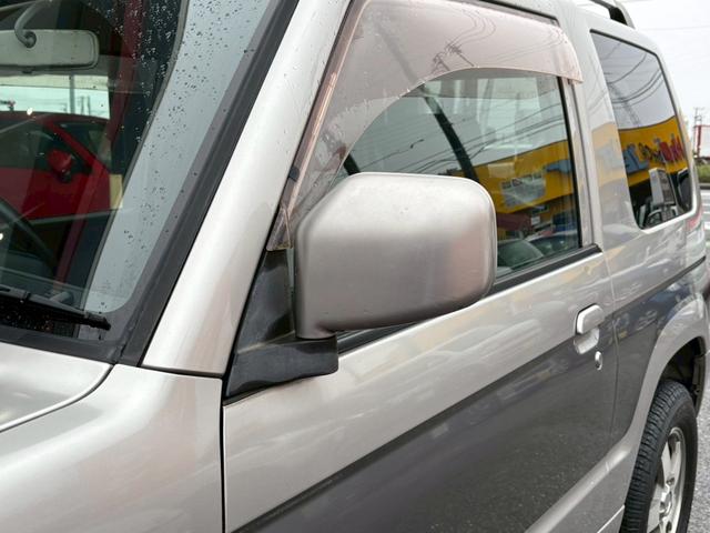 パジェロミニ アニバーサリーリミテッド ユーザー買取車/カロッツェリア製HDDナビ/キーレスエントリー/電動格納ミラー/CD/DVD/フロントフォグランプ/純正15インチAW/ドアバイザー(28枚目)