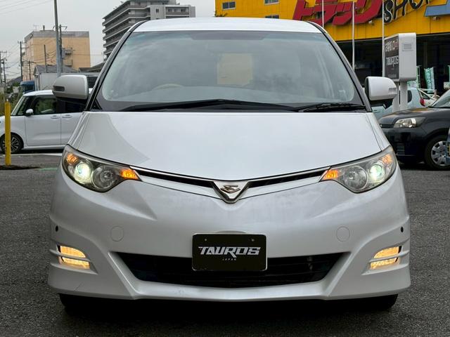 エスティマ ２．４アエラス　Ｇエディション　ユーザー買取車／障害物センサー／両側電動スライドドア／アルパイン製ナビ／ＥＴＣ車載器／ミュージックサーバー／バックカメラ／プッシュスタート／スマートキー／３列目シート／純正１７インチＡＷ／キーレス（17枚目）