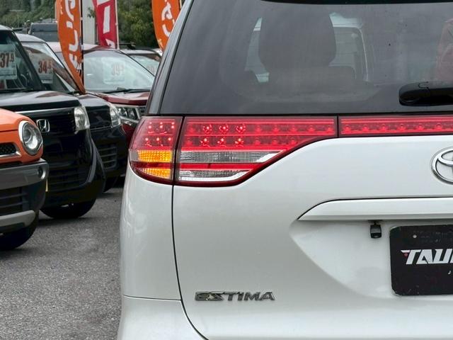 エスティマ ２．４アエラス　Ｇエディション　ユーザー買取車／障害物センサー／両側電動スライドドア／アルパイン製ナビ／ＥＴＣ車載器／ミュージックサーバー／バックカメラ／プッシュスタート／スマートキー／３列目シート／純正１７インチＡＷ／キーレス（42枚目）
