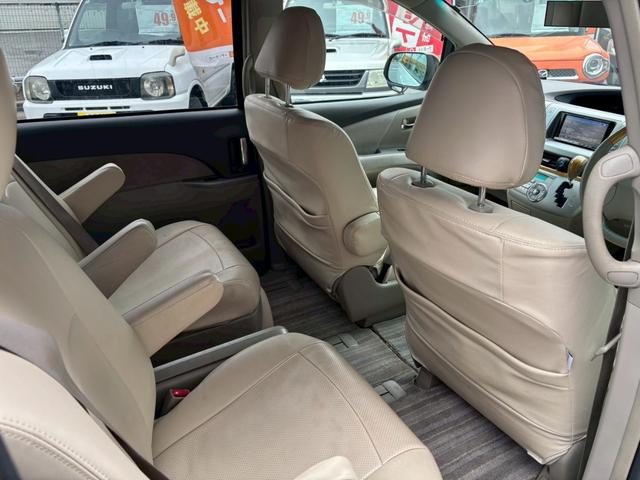 エスティマ ２．４アエラス　Ｇエディション　ユーザー買取車／障害物センサー／両側電動スライドドア／アルパイン製ナビ／ＥＴＣ車載器／ミュージックサーバー／バックカメラ／プッシュスタート／スマートキー／３列目シート／純正１７インチＡＷ／キーレス（63枚目）