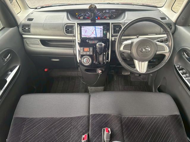 タント カスタムRS SA ユーザー買取車/ターボ搭載/両側電動スライドドア/ケンウッド製ナビ/ブルートゥース接続/バックカメラ/USB端子/HIDヘッドライト/プッシュスタート/スマートキー/フルフラット/キーレスエントリー(7枚目)