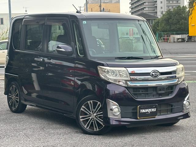 タント カスタムRS SA ユーザー買取車/ターボ搭載/両側電動スライドドア/ケンウッド製ナビ/ブルートゥース接続/バックカメラ/USB端子/HIDヘッドライト/プッシュスタート/スマートキー/フルフラット/キーレスエントリー(16枚目)