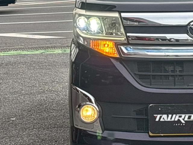 タント カスタムRS SA ユーザー買取車/ターボ搭載/両側電動スライドドア/ケンウッド製ナビ/ブルートゥース接続/バックカメラ/USB端子/HIDヘッドライト/プッシュスタート/スマートキー/フルフラット/キーレスエントリー(25枚目)