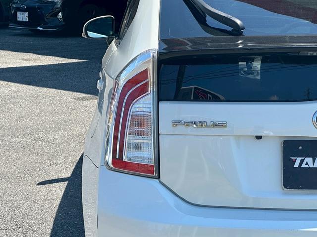 プリウス S ユーザー買取車/後期型/ラルグスタワーバー/純正ナビ/ブルートゥース接続/ワンセグ視聴/ドライブレコーダー/HIDヘッドライト/フルフラット/ETC車載器/プッシュスタート/スマートキー/キーレス(37枚目)