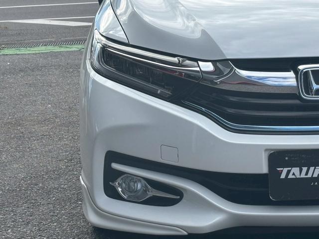 シャトル ハイブリッドZスタイルエディション ユーザー買取車/衝突軽減ブレーキ/ケンウッド製ナビ/ブルートゥース接続/バックカメラ/オートクルーズコントロール/LEDヘッドライト/ハーフレザーシート/プッシュスタート/スマートキー/フルフラット(23枚目)