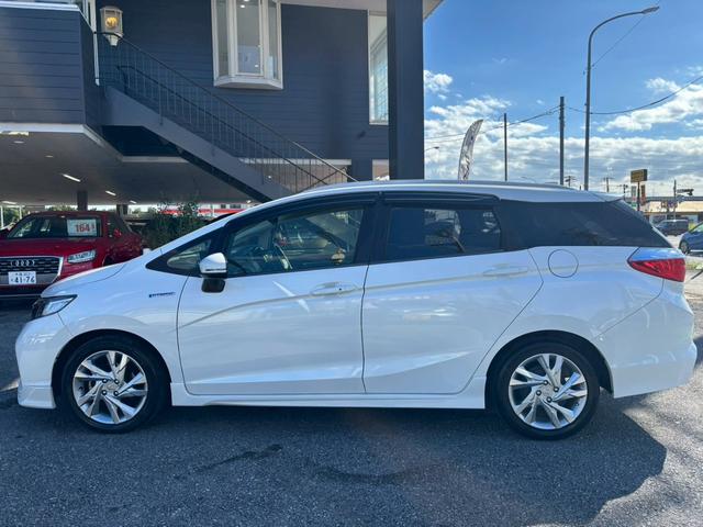 シャトル ハイブリッドZスタイルエディション ユーザー買取車/衝突軽減ブレーキ/ケンウッド製ナビ/ブルートゥース接続/バックカメラ/オートクルーズコントロール/LEDヘッドライト/ハーフレザーシート/プッシュスタート/スマートキー/フルフラット(31枚目)