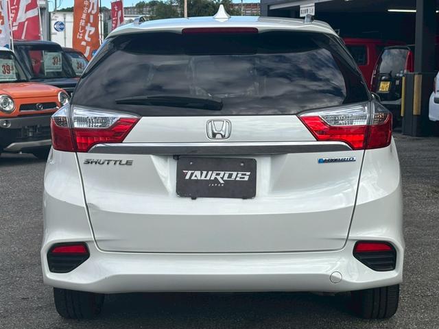シャトル ハイブリッドZスタイルエディション ユーザー買取車/衝突軽減ブレーキ/ケンウッド製ナビ/ブルートゥース接続/バックカメラ/オートクルーズコントロール/LEDヘッドライト/ハーフレザーシート/プッシュスタート/スマートキー/フルフラット(38枚目)