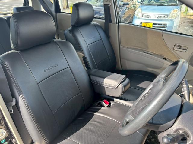 ムーヴ Ｘ　ユーザー買取車／クラリオン製ナビ／ミュージックサーバー／スマートキー／フルフラット／レベライザー／電動格納ミラー／ＡＣマニュアルエアコン（8枚目）