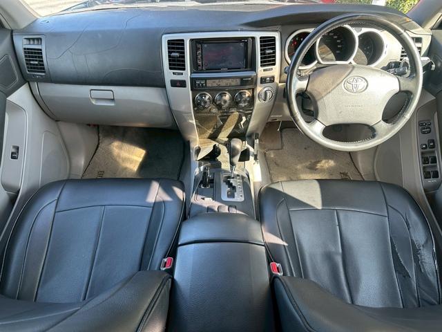 ハイラックスサーフ SSR-G ユーザー買取車/SCS製16インチAW/カロッツェリア製カーオーディオ/ブルートゥース接続/バックカメラ/イカリング型ヘッドライト/リフトアップ/ETC車載器/ドライブレコーダー/フルフラット(7枚目)