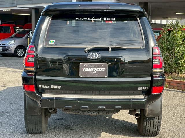 ハイラックスサーフ SSR-G ユーザー買取車/SCS製16インチAW/カロッツェリア製カーオーディオ/ブルートゥース接続/バックカメラ/イカリング型ヘッドライト/リフトアップ/ETC車載器/ドライブレコーダー/フルフラット(20枚目)