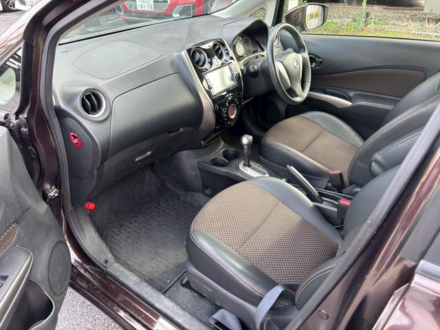 ノート メダリスト　エマージェンシーブレーキパッケージ　ユーザー買取車／全周囲カメラ／衝突軽減ブレーキ／レーンキープアシスト／純正カメラ／ブルートゥース接続／ハーフレザーシート／ドライブレコーダー／フルフラット／ＥＴＣ車載器／プッシュスタート／ＨＩＤライト（63枚目）