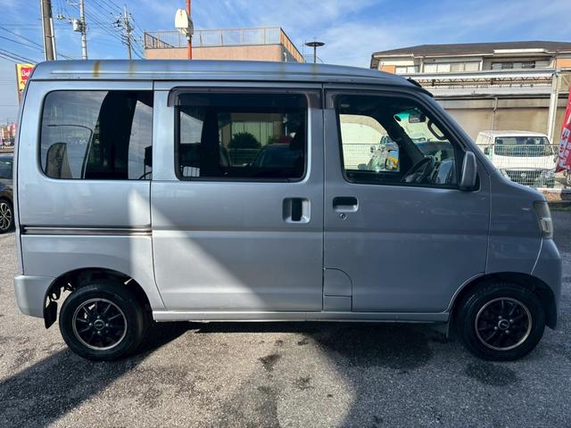 ハイゼットカーゴ クルーズターボ　ユーザー買取車／両側スライド／クラリオン製ナビ／ブルートゥース接続／ＥＴＣ車載器／フルフラット／キーレスエントリー／社外製１２インチＡＷ／レベライザー／ドアバイザー／電動格納ミラー／パワーウィンドウ（35枚目）