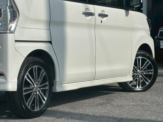 タント カスタムRS トップエディションSAII ユーザー買取車/ターボ/両側電動スライドドア/衝突軽減ブレーキ/カロッツェリア製ナビ/ブルートゥース接続/バックカメラ/LEDヘッドライト/ハーフレザーシート/フルフラット/プッシュスタート/スマキー(18枚目)