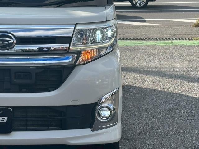 タント カスタムRS トップエディションSAII ユーザー買取車/ターボ/両側電動スライドドア/衝突軽減ブレーキ/カロッツェリア製ナビ/ブルートゥース接続/バックカメラ/LEDヘッドライト/ハーフレザーシート/フルフラット/プッシュスタート/スマキー(26枚目)