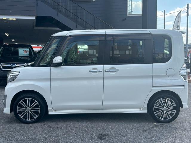 タント カスタムRS トップエディションSAII ユーザー買取車/ターボ/両側電動スライドドア/衝突軽減ブレーキ/カロッツェリア製ナビ/ブルートゥース接続/バックカメラ/LEDヘッドライト/ハーフレザーシート/フルフラット/プッシュスタート/スマキー(27枚目)