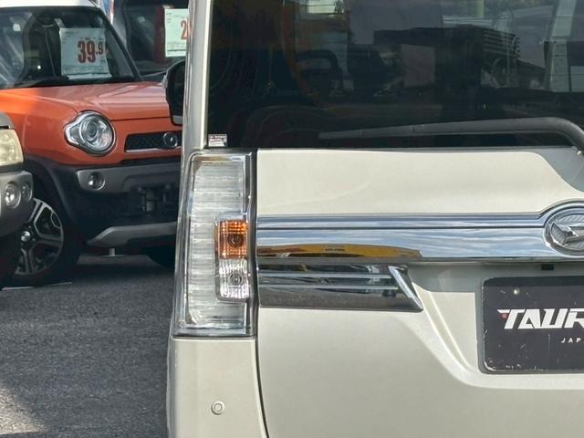 タント カスタムRS トップエディションSAII ユーザー買取車/ターボ/両側電動スライドドア/衝突軽減ブレーキ/カロッツェリア製ナビ/ブルートゥース接続/バックカメラ/LEDヘッドライト/ハーフレザーシート/フルフラット/プッシュスタート/スマキー(39枚目)