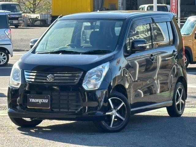 ワゴンＲ ＦＸリミテッド　ユーザー買取車／クラリオン製ナビ／ドライブレコーダー／ＥＴＣ車載器／社外製１４インチＡＷ／プッシュスタート／フルフラット／アイドリングストップ／レベライザー／ドアバイザー／キーレスエントリー（22枚目）