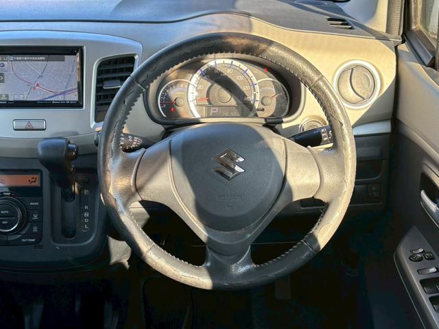 ワゴンＲ ＦＸリミテッド　ユーザー買取車／クラリオン製ナビ／ドライブレコーダー／ＥＴＣ車載器／社外製１４インチＡＷ／プッシュスタート／フルフラット／アイドリングストップ／レベライザー／ドアバイザー／キーレスエントリー（47枚目）
