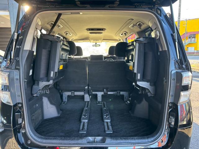 ヴェルファイア 2.4Z ユーザー買取車/両側スライド/障害物センサー/純正ナビ/ブルートゥース接続/プッシュスタート/ETC車載器/HIDヘッドライト/3列目シート/スマートキー/キーレスエントリー/純正18インチAW(73枚目)