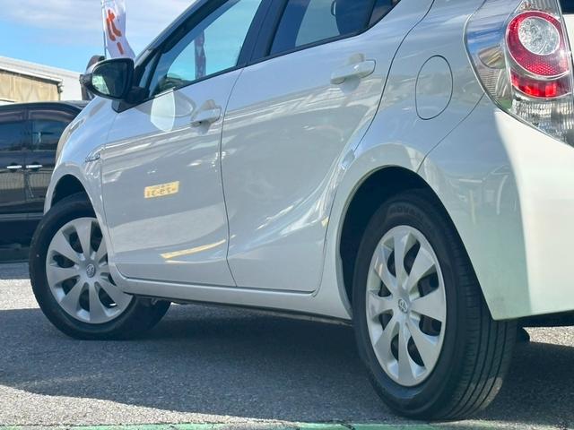 アクア Ｓ　ユーザー買取車／オプションカラー／純正ナビ／ブルートゥース接続／バックカメラ／プッシュスタート／スマートキー／キーレスエントリー／レベライザー／電動格納ミラー／オートライト／アイドリングストップ（38枚目）