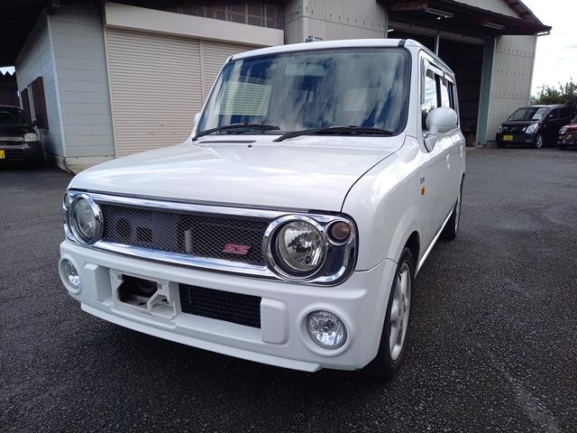 アルトラパン SS インタークーラーターボ・純正14インチアルミホイール・フォグランプ・タコメーター・プライバシーガラス・キーレス・エアバッグ・ABS・タイミングチェーン・衝突安全ボディ(2枚目)