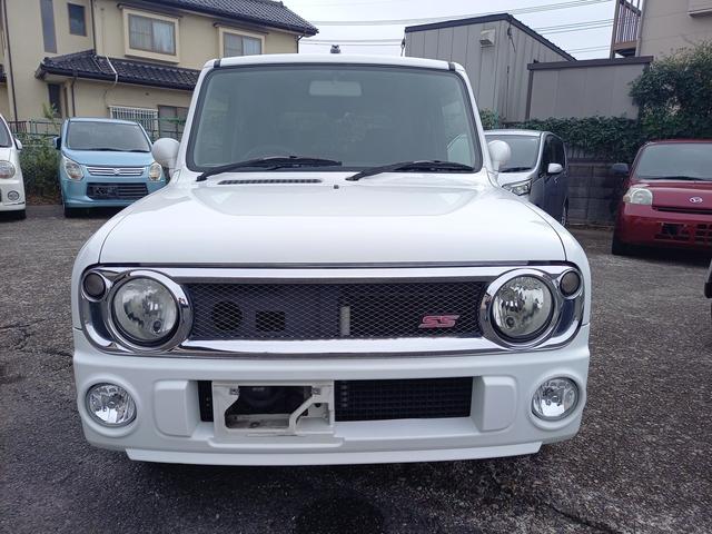 アルトラパン SS インタークーラーターボ・純正14インチアルミホイール・フォグランプ・タコメーター・プライバシーガラス・キーレス・エアバッグ・ABS・タイミングチェーン・衝突安全ボディ(3枚目)