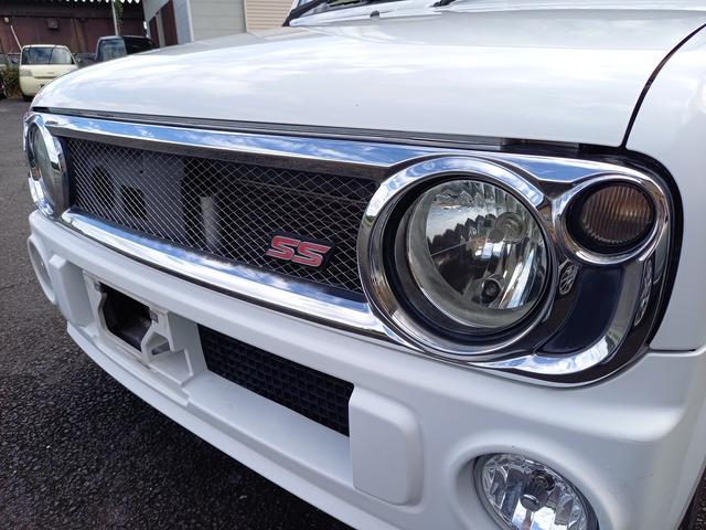 アルトラパン SS インタークーラーターボ・純正14インチアルミホイール・フォグランプ・タコメーター・プライバシーガラス・キーレス・エアバッグ・ABS・タイミングチェーン・衝突安全ボディ(9枚目)