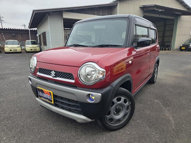 ハスラー G 純正5速・4WD・社外ナビ・フルセグTV・Bluetooth・フォグ・キーレス・シートヒーター・オートエアコン・プライバシーガラス・アイドリングストップ・エアバッグ・タイミングチェーン・フロアマット(2枚目)