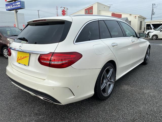 Ｃクラスステーションワゴン Ｃ２００　ステーションワゴン　スポーツ　ドライブレコーダー　ＥＴＣ　バックカメラ　ナビ　ＴＶ　クリアランスソナー　オートクルーズコントロール　衝突被害軽減システム　アルミホイール　オートライト　パワーシート　スマートキー　電動格納ミラー（15枚目）
