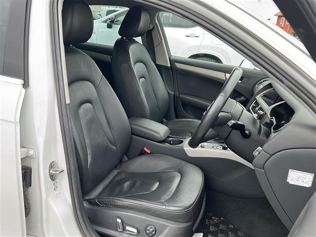 Ａ４ ２．０ＴＦＳＩ　純正ナビ　Ｂｌｕｅｔｏｏｔｈ　ＴＶ　ＣＤ　ＤＶＤ　ＳＤ　バックカメラ　横滑防止　ＬＥＤオートライト　革シート　シートヒーター　パワーシート　純正１６インチＡＷ　前後ドラレコ　ＥＴＣ　スマートキー（10枚目）