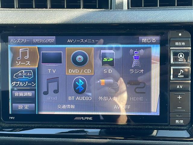 アクア Sスタイルブラック ALPINEナビ バックカメラ ビルトインETC シートヒーター 横滑り防止装置 レーンキープアシスト 衝突軽減システム オートライト オートマチックハイビーム LEDヘッドライト 禁煙車(4枚目)