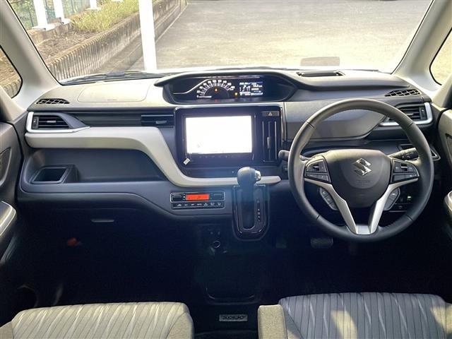 ソリオ ハイブリッドＭＺ　純正９型ナビ　ビルトインＥＴＣ２．０　両側パワースライドドア　レーダークルーズコントロール　全周囲カメラ　ドライブレコーダー　シートヒーター　横滑り防止装置　衝突軽減システム　ＬＥＤヘッドライト禁煙車（2枚目）