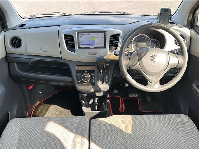 ワゴンＲ ＦＸ　ＨＤＤナビ　フルセグＴＶ　ＤＶＤ／ＣＤ／ＦＭ／ＡＭ　アイドリングストップ　ＡＡＣ　ハロゲンヘッドライトＥＴＣエアバック（2枚目）