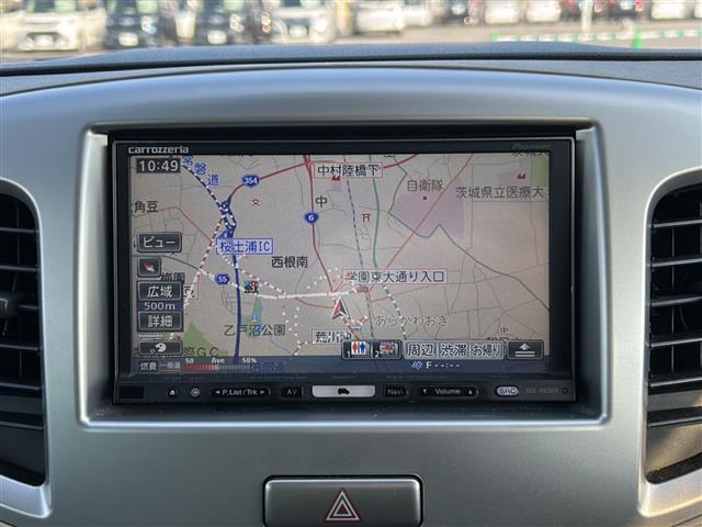 ワゴンＲ ＦＸ　ＨＤＤナビ　フルセグＴＶ　ＤＶＤ／ＣＤ／ＦＭ／ＡＭ　アイドリングストップ　ＡＡＣ　ハロゲンヘッドライトＥＴＣエアバック（3枚目）