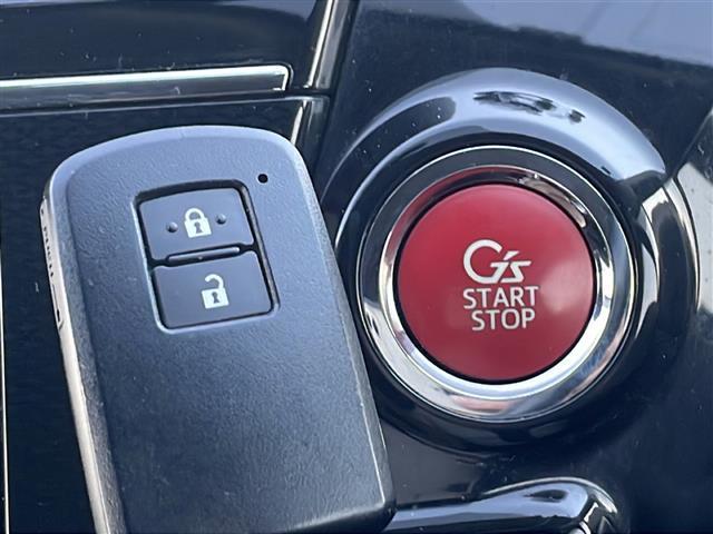 【スマートキー（エンジンスタートストップスイッチ）】スマートキー（電子キー）を持っていれば、スイッチを押すだけでエンジンをかけることができます！