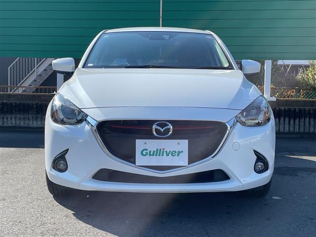 デミオ ＸＤツーリング　純正ＳＤナビ　ドラレコ　クルコン　アイドリングストップ　横滑り防止装置　衝突軽減システム　シートヒーター　オートライト　ＬＥＤヘッドライト　純正フロアマット　純正１６インチアルミホイール　禁煙車（18枚目）