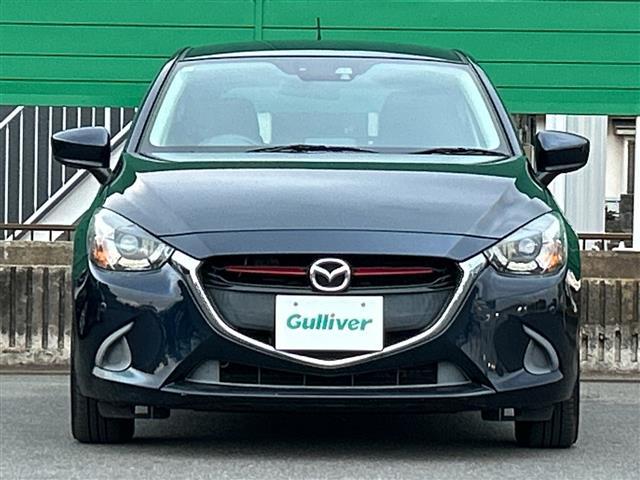 デミオ XD 純正SDナビ バックカメラ フルセグTV Bluetooth ETC クルーズコントロール アイドリングストップ 横滑り防止装置 衝突軽減システム オートライト LEDヘッドライト 純正フロアマット(18枚目)