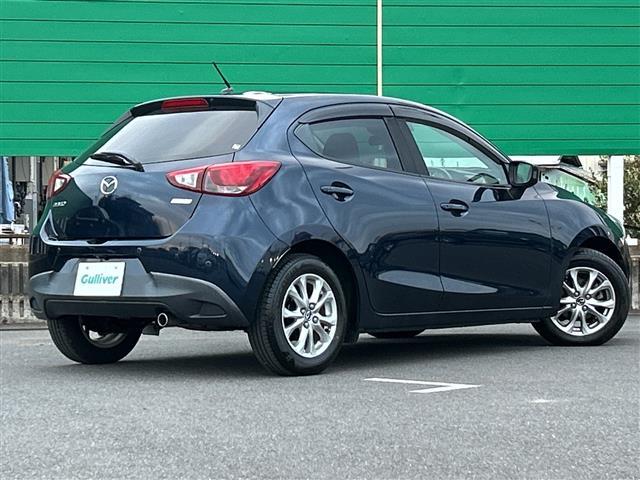 デミオ XD 純正SDナビ バックカメラ フルセグTV Bluetooth ETC クルーズコントロール アイドリングストップ 横滑り防止装置 衝突軽減システム オートライト LEDヘッドライト 純正フロアマット(40枚目)