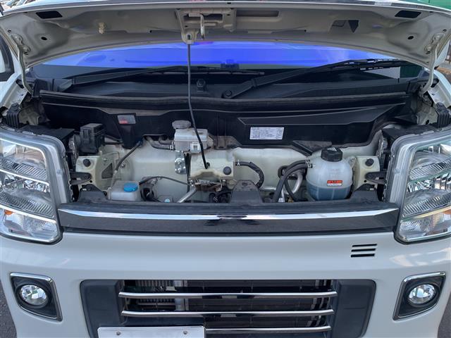 エブリイワゴン PZターボ PZターボ ワンオーナー 社外7インチナビ バックカメラ 衝突被害軽減ブレーキ レーンキープアシスト コーナーセンサー ETC LEDオートライト オートハイビーム 片側パワスラ リアヒーター(37枚目)