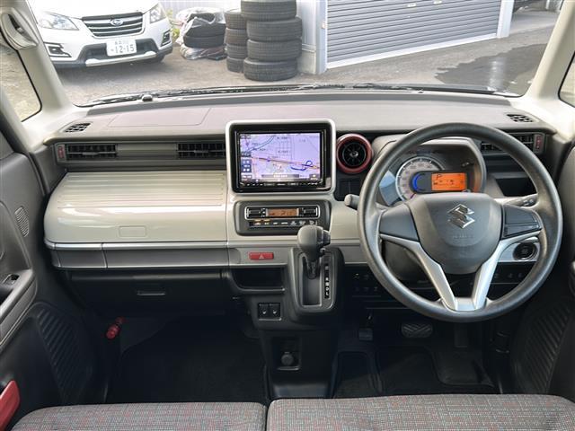 スペーシア ハイブリッドＸ　・純正ナビ・バックカメラ・Ｂｌｕｅｔｏｏｔｈ・フルセグＴＶ・衝突軽減ブレーキ・レーンキープアシスト・両側パワースライドドア・前後コーナーセンサー・ドライブレコーダー・ＥＴＣ・プッシ（3枚目）