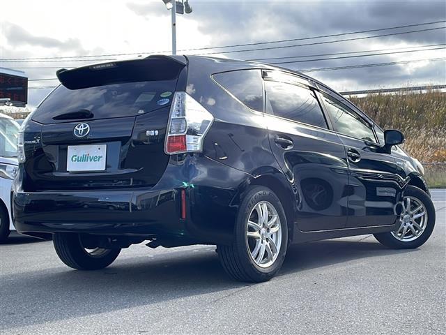 プリウスアルファ Ｓ　・寒冷地仕様・ワイパーデアイサ・社外ナビ・フルセグ・ＥＴＣ・プッシュスタート・スマートキー・横滑り防止・オートライト・保証書あり（31枚目）