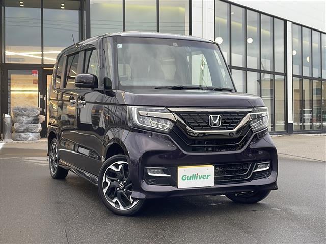 Ｎ－ＢＯＸカスタム Ｇ・Ｌターボホンダセンシング　・純正ＯＰナビ・バックカメラ・フルセグ／ＣＤ／ＤＶＤ／ＢＴ・社外フリップダウンモニター・両側パワースライドドア・衝突軽減ブレーキ・レーンキープアシスト・追従型クルーズコントロール（2枚目）