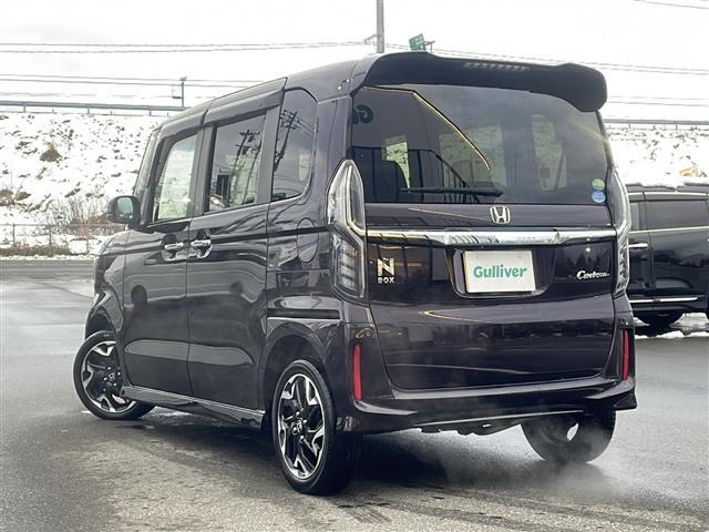Ｎ－ＢＯＸカスタム Ｇ・Ｌターボホンダセンシング　・純正ＯＰナビ・バックカメラ・フルセグ／ＣＤ／ＤＶＤ／ＢＴ・社外フリップダウンモニター・両側パワースライドドア・衝突軽減ブレーキ・レーンキープアシスト・追従型クルーズコントロール（5枚目）