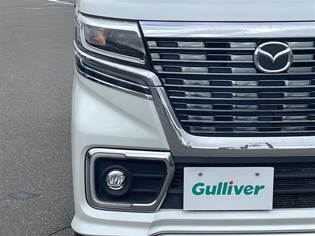 フレアワゴンカスタムスタイル ハイブリッドＸＴ　４ＷＤ・ターボ・純正ナビ／フルセグＴＶ／ＤＶＤ／ＣＤ／ＳＤ／ＢＴ・バックカメラ・ドライブレコーダー・純正エンジンスターター・両側パワースライドドア・クルーズコントロール・横滑り防止（28枚目）